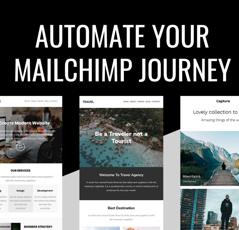 handle, create and manage your mailchimp automation campaign